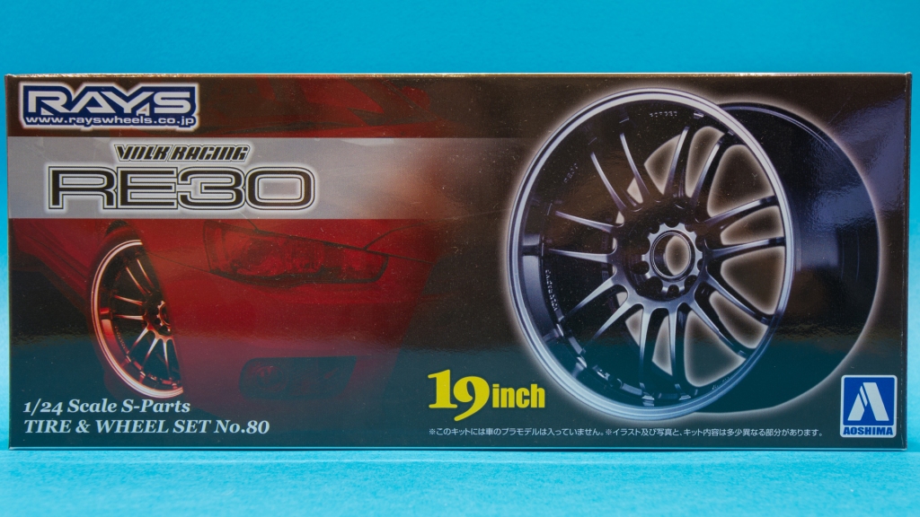 Aoshima 1/24 Volk Racing RE30 Wheels Unboxing and Review